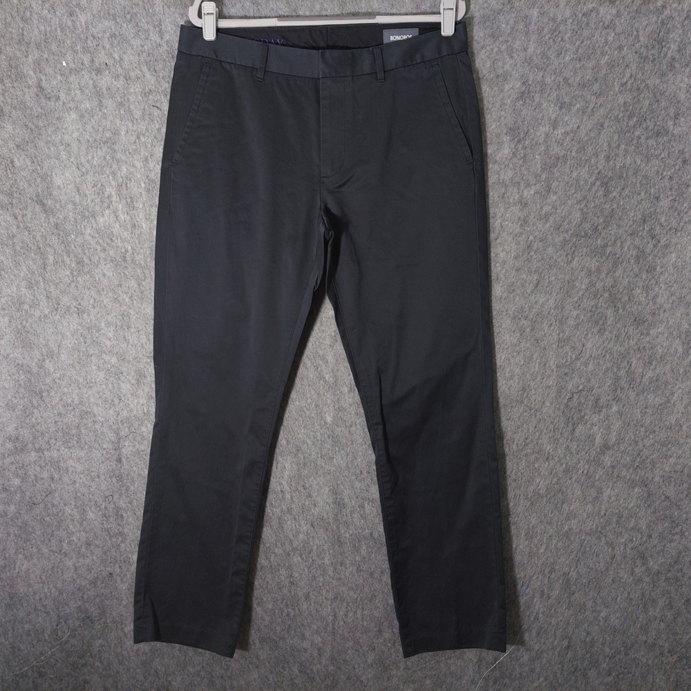 Bonobos Tuesday Pants Mens 33x30 Navy Slim Fit Weekday Warrior Business Casual